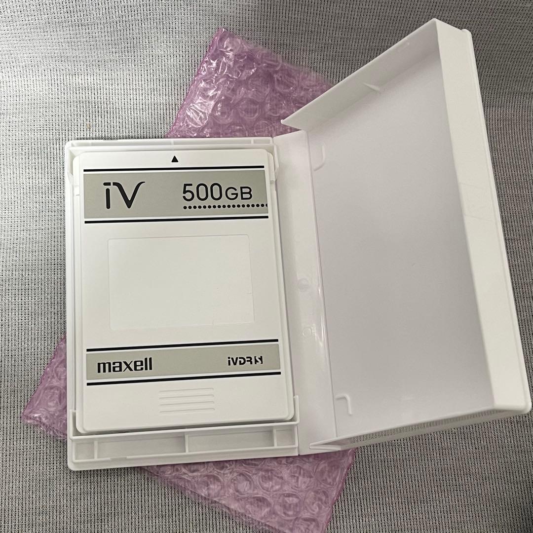 マクセル　iV カセットハードディスク　アイヴィ　500GB 未使用品