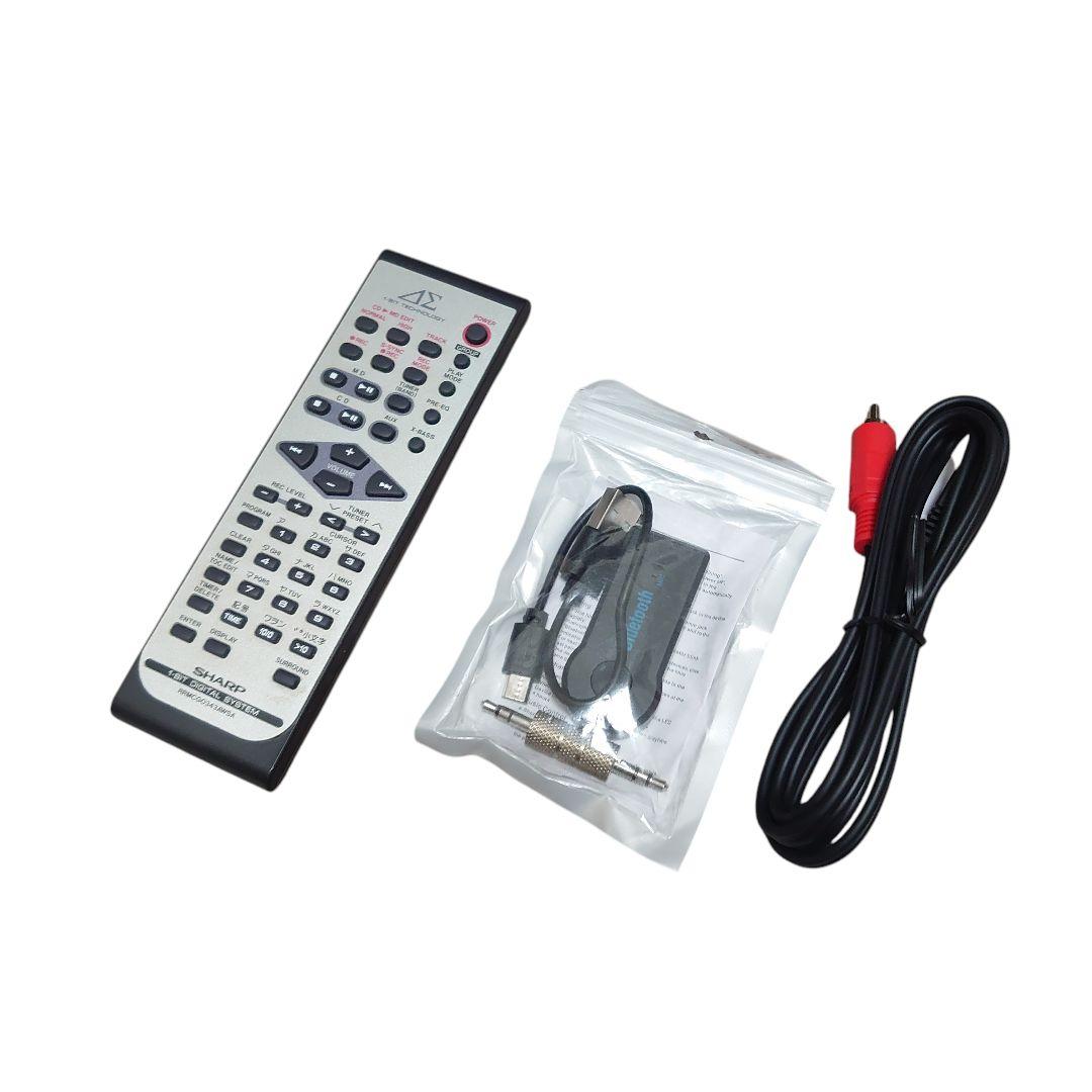 SHARP 1ビットデジタルシステム CD/MDシステムコンポ SD-K800