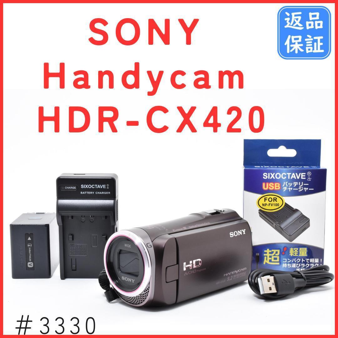 ソニー SONY Handycam HDR-CX420 デジタルビデオカメラ