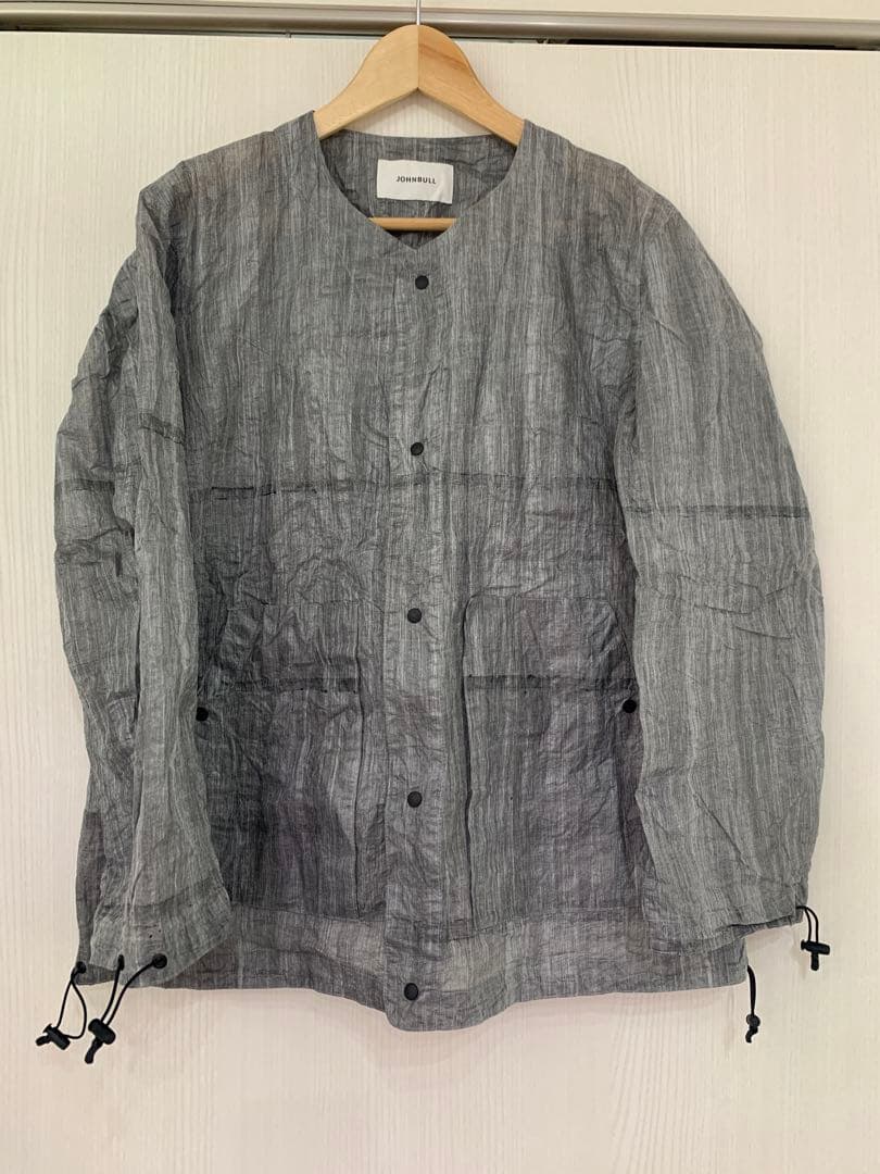 JOHNBULL ノーカラージャケット ダイニーマ