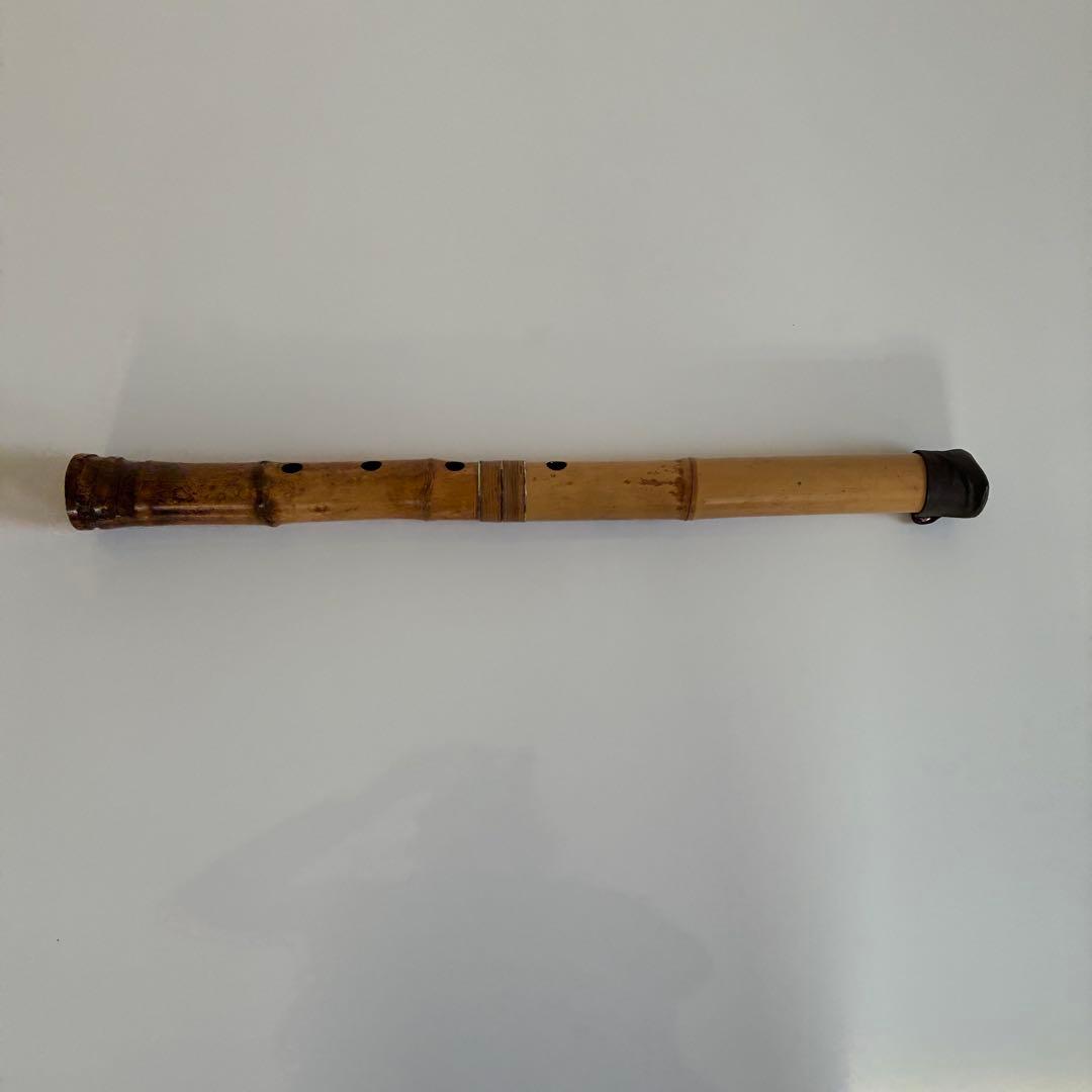 都山流1尺６寸在銘尺八２印