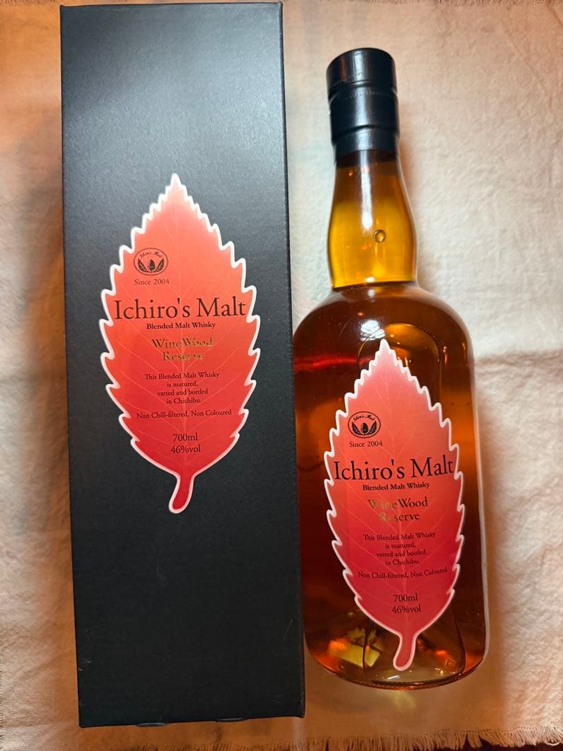 イチローズモルト　ワインウッド　新品未開封　箱付き　ジャパニーズウイスキー