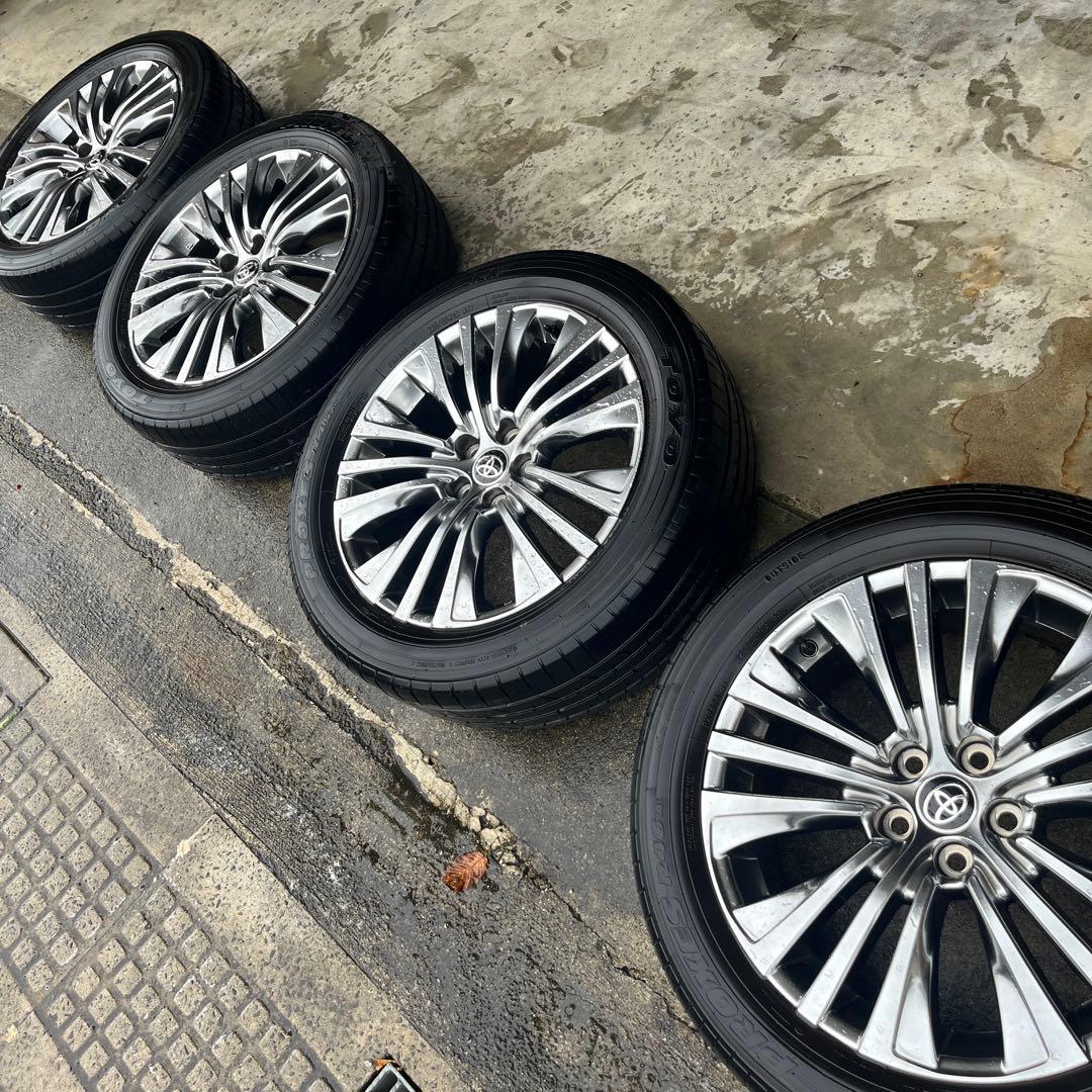 トヨタ 80系 ハリアー Zレザー 純正 ホイール 19インチ