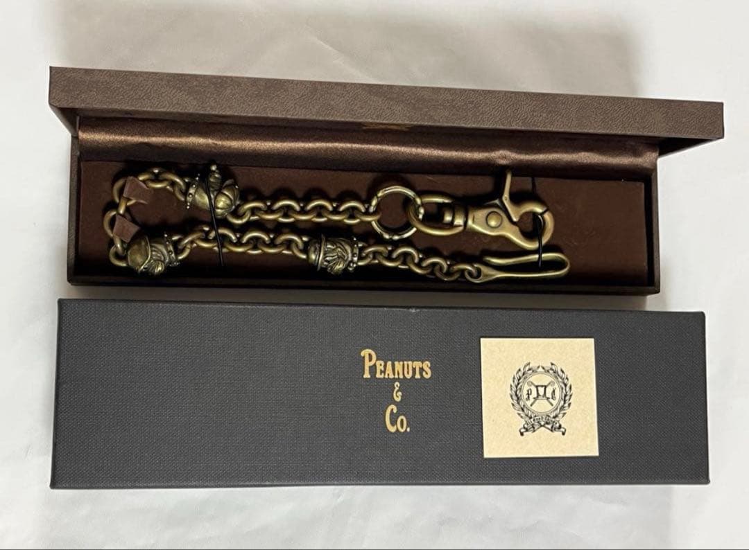 【Peanuts&Co/ピーナッツカンパニー】ブルウォレットチェーン