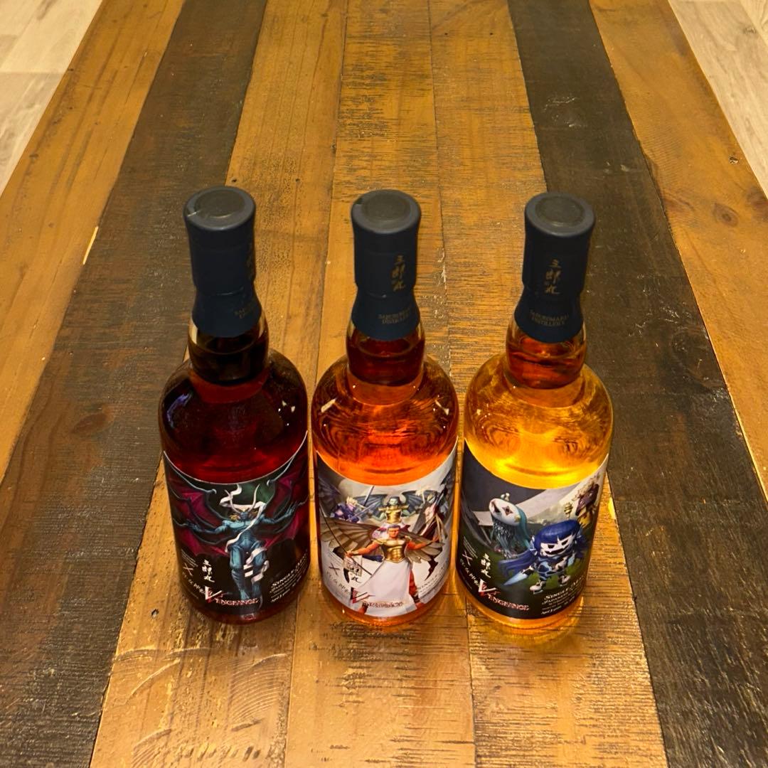 シングルモルト 三郎丸 3本セット / 三郎丸蒸留所 × 真・女神転生Ⅴ
