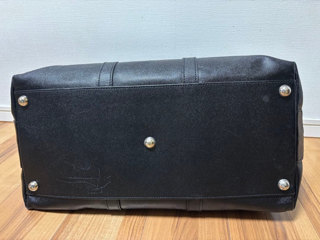 MORABITO ボストンバッグ 旅行鞄 大容量 レザー 黒