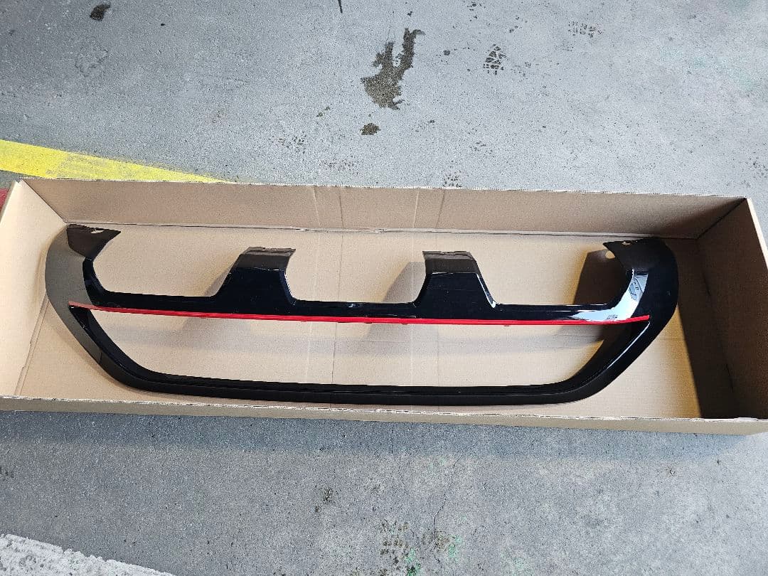 三菱純正アウトランダーPHEV　RALLIART フロントスキッドガーニッシュ