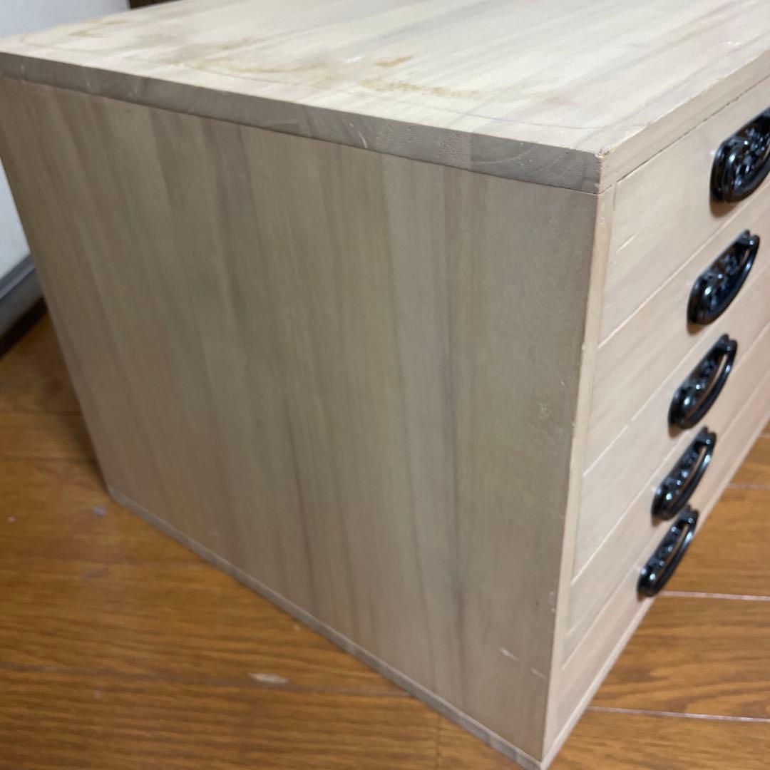 値下しました　桐箪笥5段　幅101 高さ39 奥行43.5 【5月25日まで