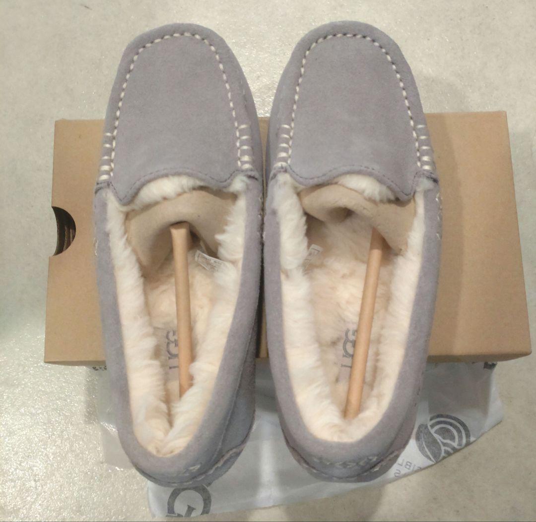 UGG モカシン　ANSLEY(LIGHT GREY) 23cm(サイズUS6)