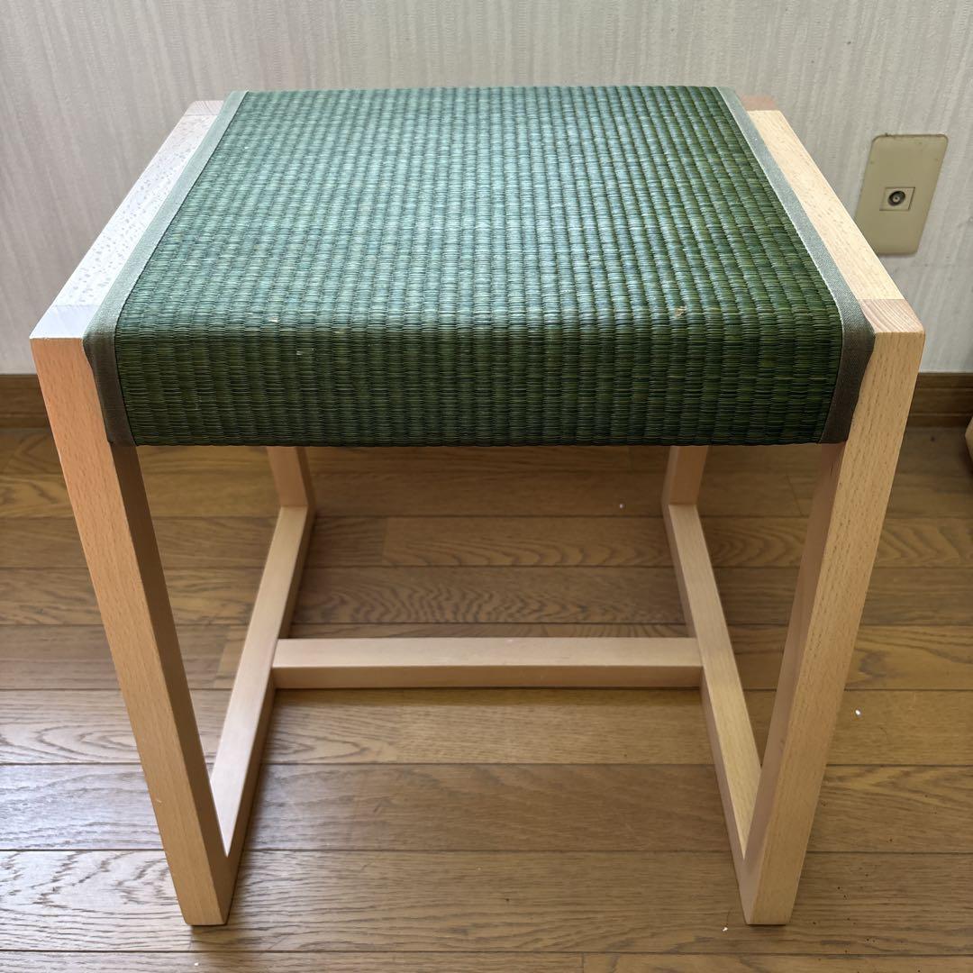 【ADAL正規品】双葉スツール／高さ45cm／和モダンインテリア