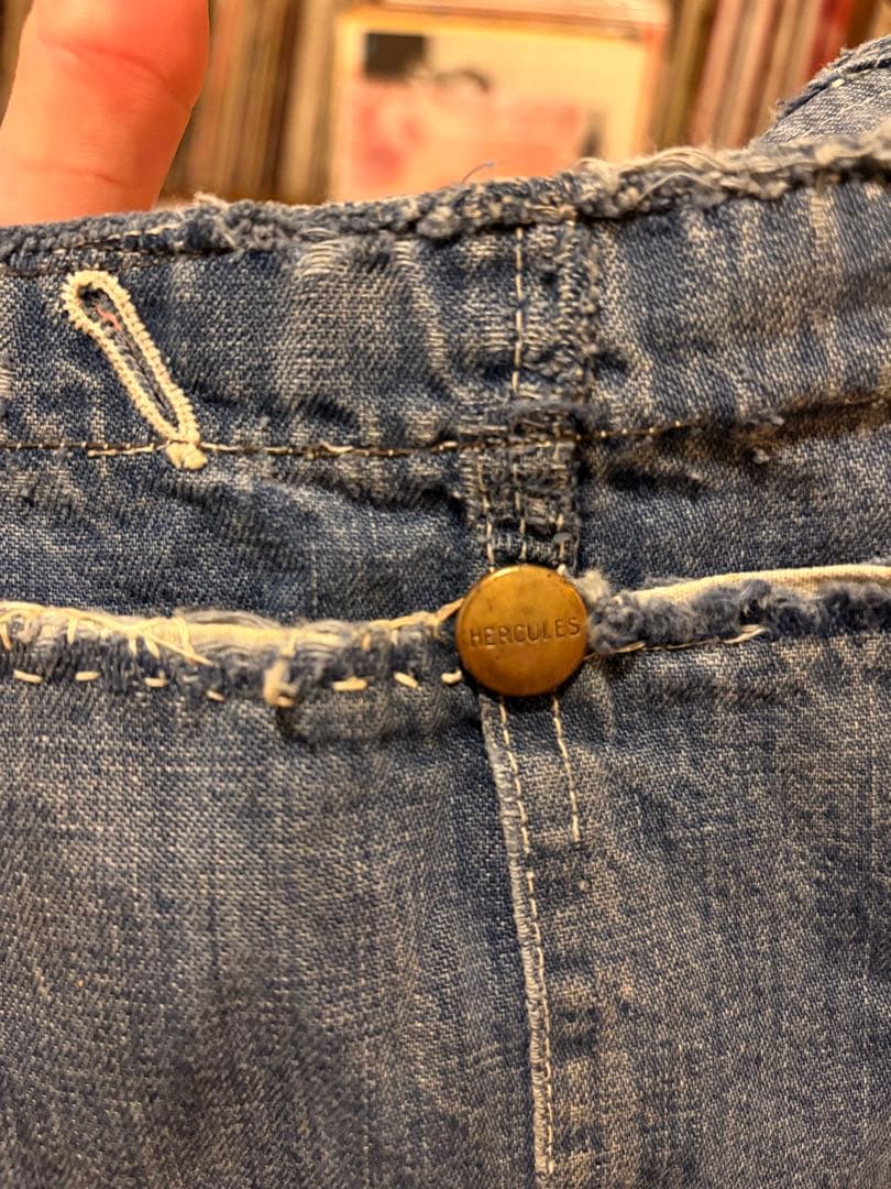 HERCULES 50s ヘラクレス ヴィンテージ オーバーオール ボロ リペア