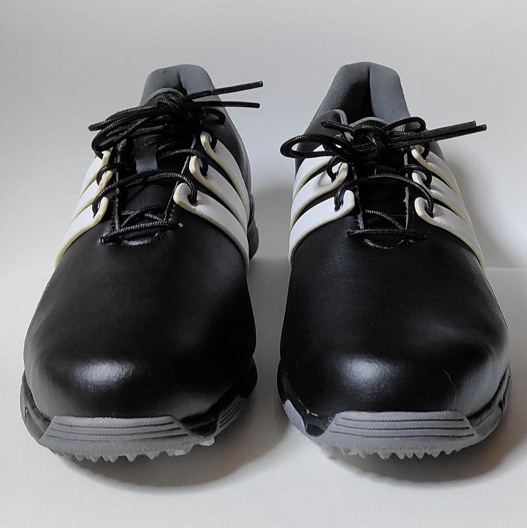 【未使用品】アディダス ゴルフシューズ　黒 ブラック　26.5cm