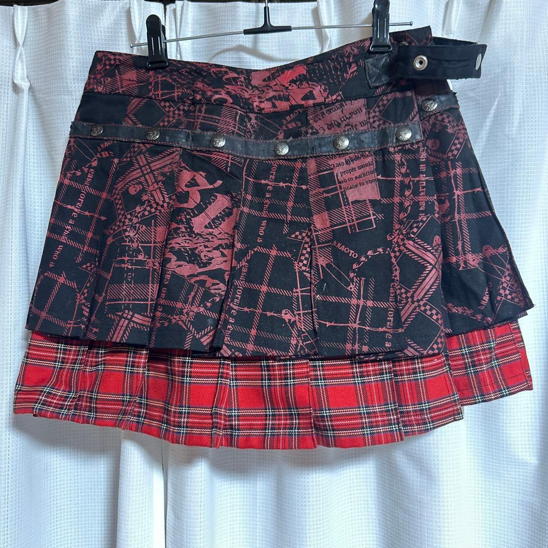 エイチナオト　H anarchyプリーツミニスカート