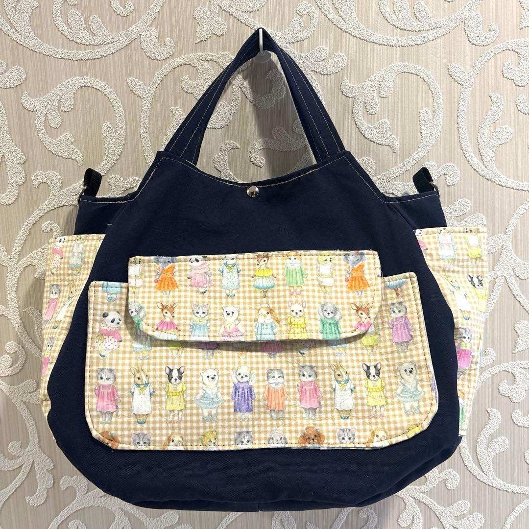 rose様オーダーページ♡ランチバッグ☆トートバッグ☆猫柄♡ジョリーフルール