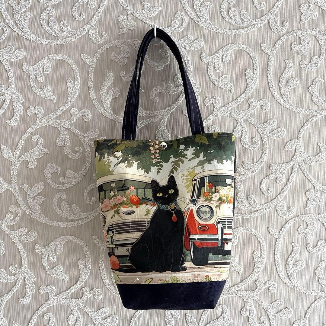rose様オーダーページ♡ランチバッグ☆トートバッグ☆猫柄♡ジョリーフルール