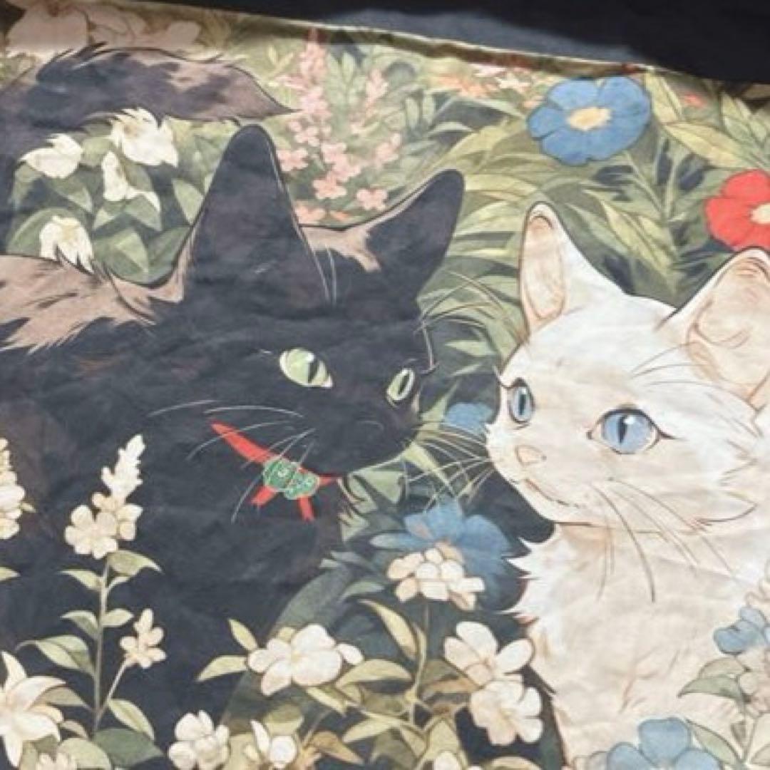 rose様オーダーページ♡ランチバッグ☆トートバッグ☆猫柄♡ジョリーフルール