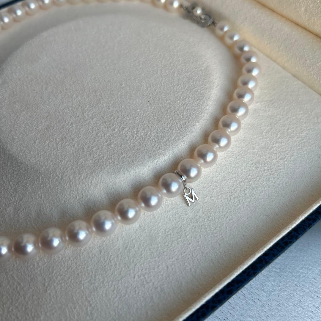 定価約83万円！MIKIMOTO ミキモト　K18真珠ネックレス