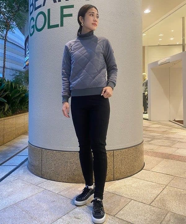 ★美品★BEAMS　GOLF　キルティングプルオーバー　サイズ　M