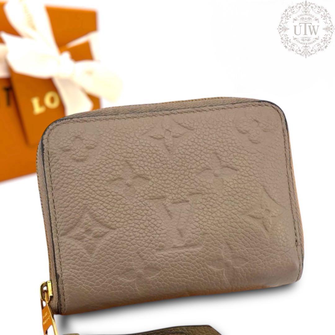 ルイヴィトン アンプラント ジッピーパース トゥルトレール ベージュ