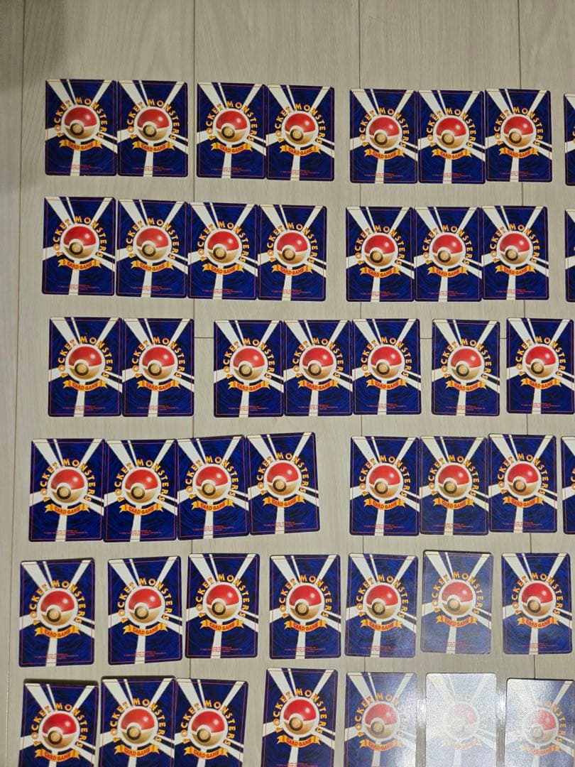 ポケモンカード　旧裏　トレーナーカード　まとめ売り　109枚