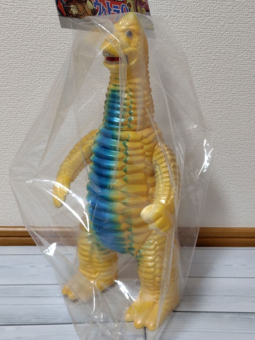 【台座付】マルサン レッドキング 450 昭和二期イメージver.　ソフビ