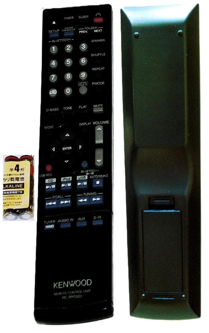 JVCケンウッドCDコンポ(K531)＋AIWAスピーカー2本☆4chサラウンド