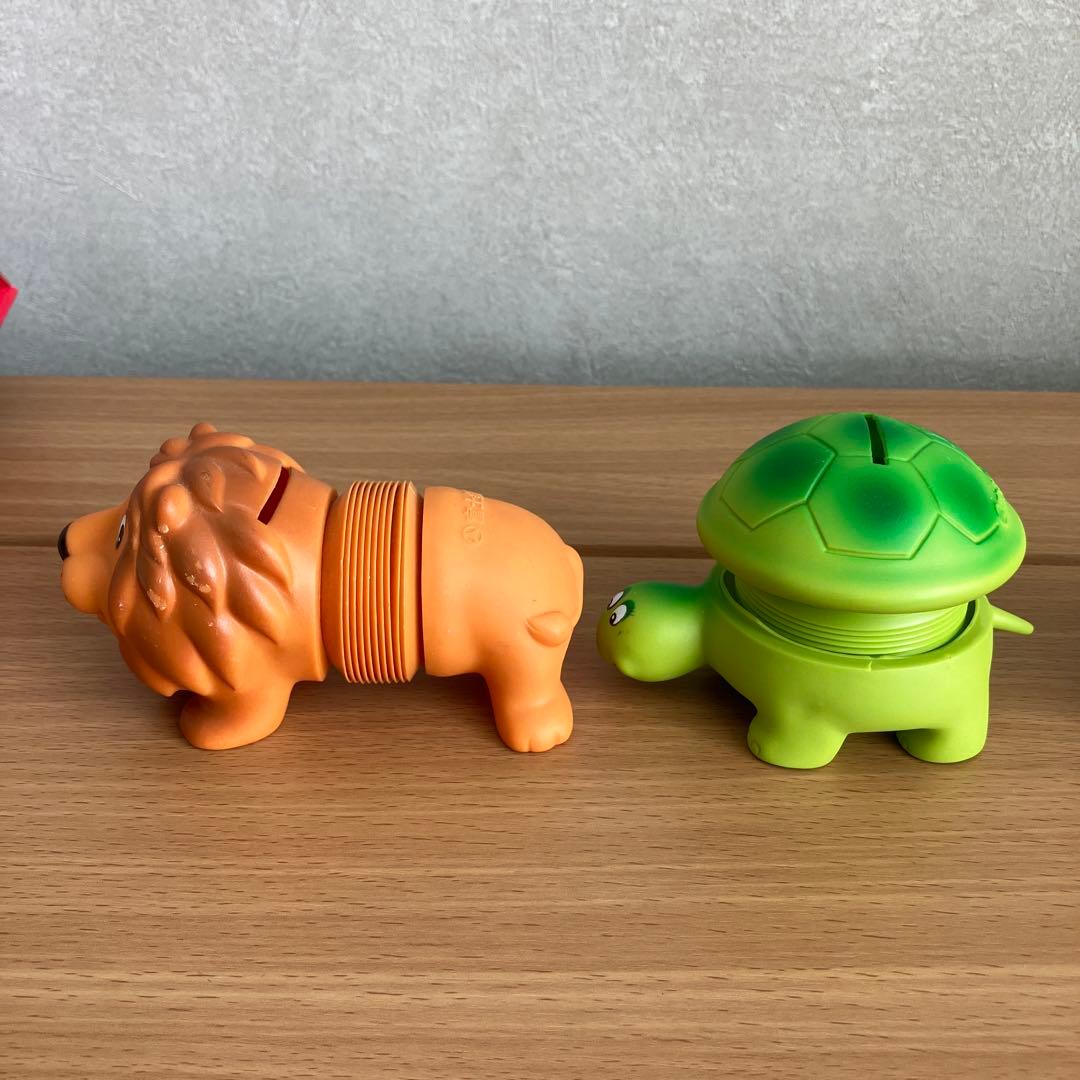 富士銀行 ソフビ　貯金箱　のびのび　8種　レトロ　バラ売りOK