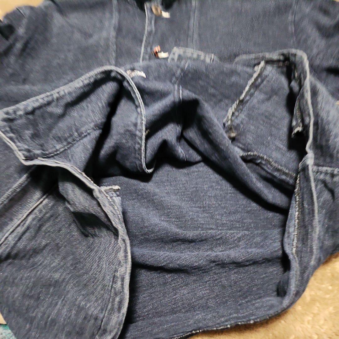 45RPM インディゴブルー　スウェット生地ジャケット　4 XL