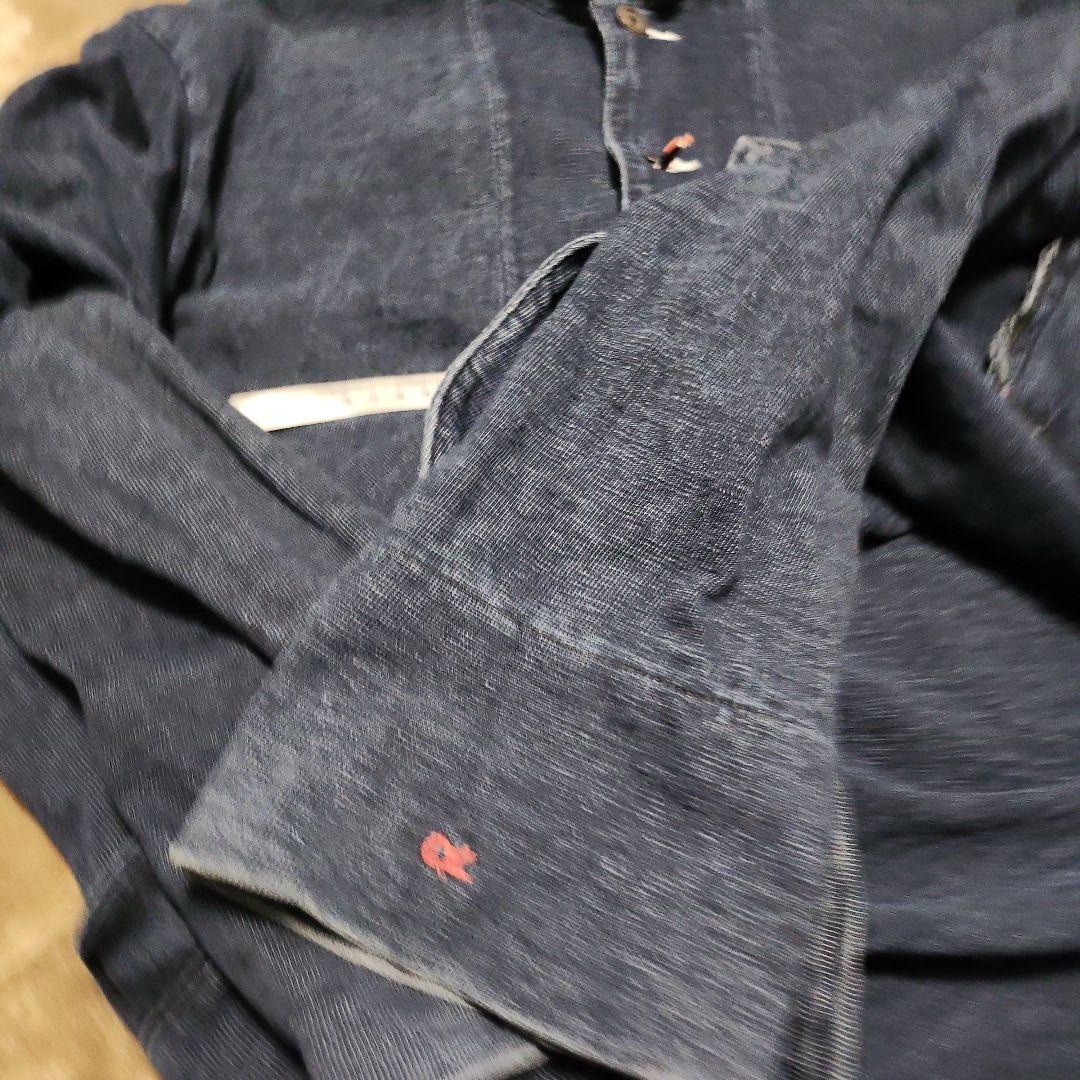 45RPM インディゴブルー　スウェット生地ジャケット　4 XL