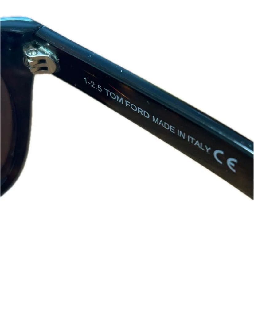 TOM FORD ウェリントン　サングラス TF211AF 鼈甲柄　ブラウン