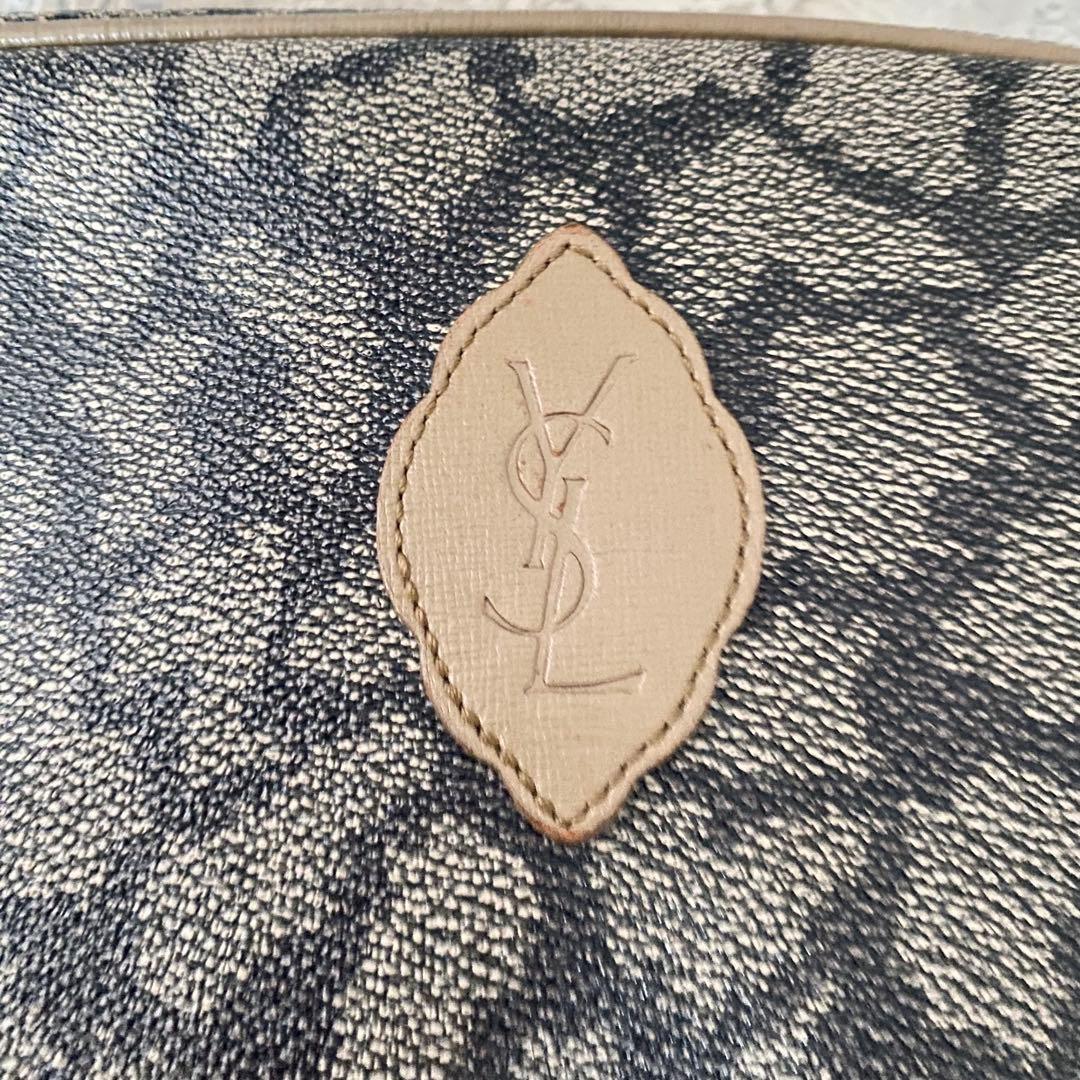 YSL イヴサンローラン ジラフ柄 ボストンバッグ&クラッチバッグ