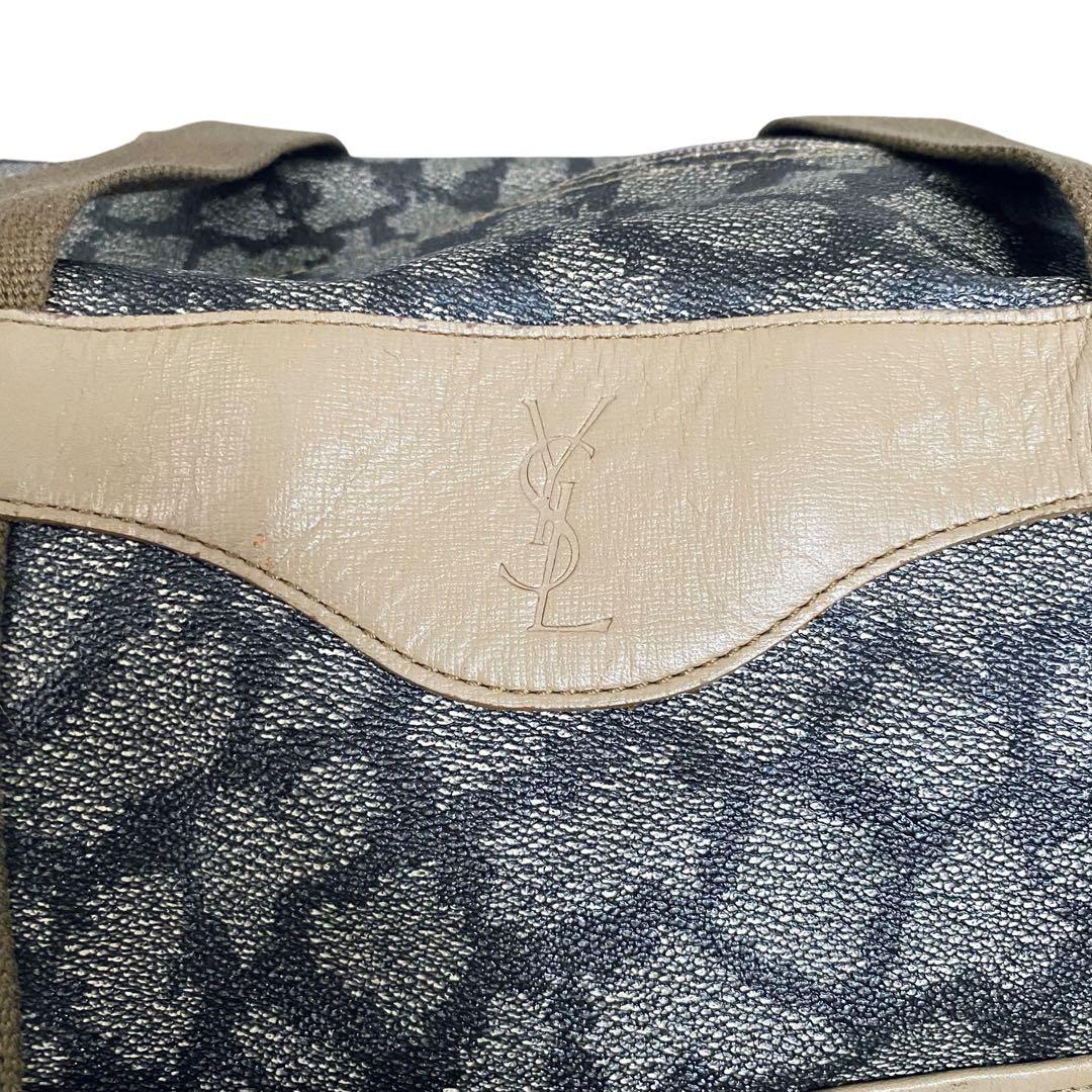 YSL イヴサンローラン ジラフ柄 ボストンバッグ&クラッチバッグ