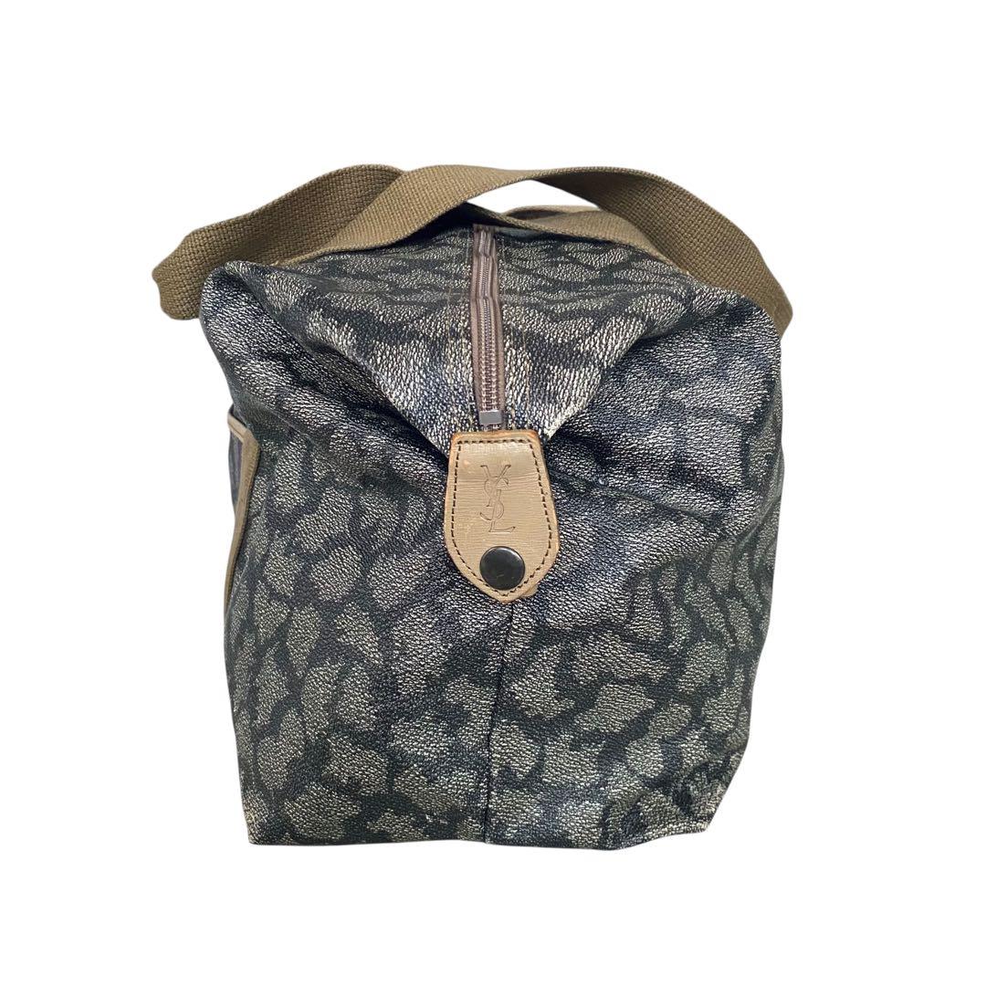 YSL イヴサンローラン ジラフ柄 ボストンバッグ&クラッチバッグ