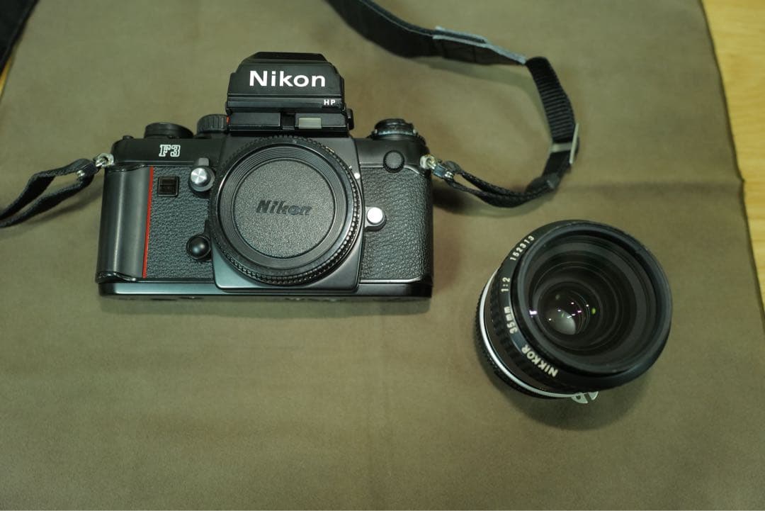35mm f2.0 レンズセット Nikon F3 一眼レフカメラ Nikkor