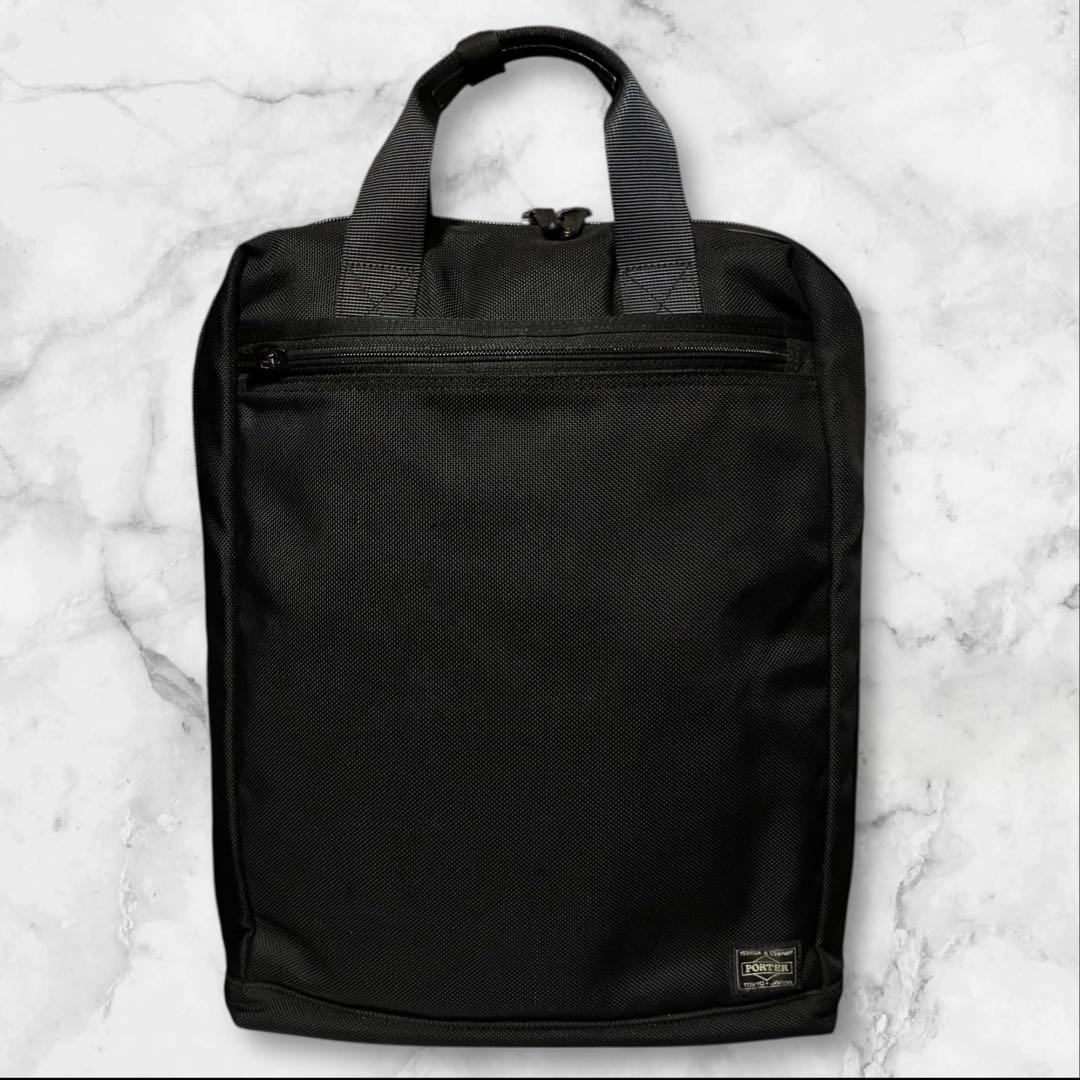 ポーター ステージ 2way バックパック リュック A4収納可 ブラック