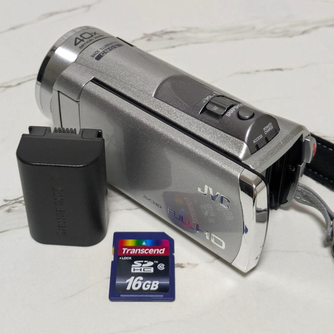 JVC　GZ-HM390　SDカード付き