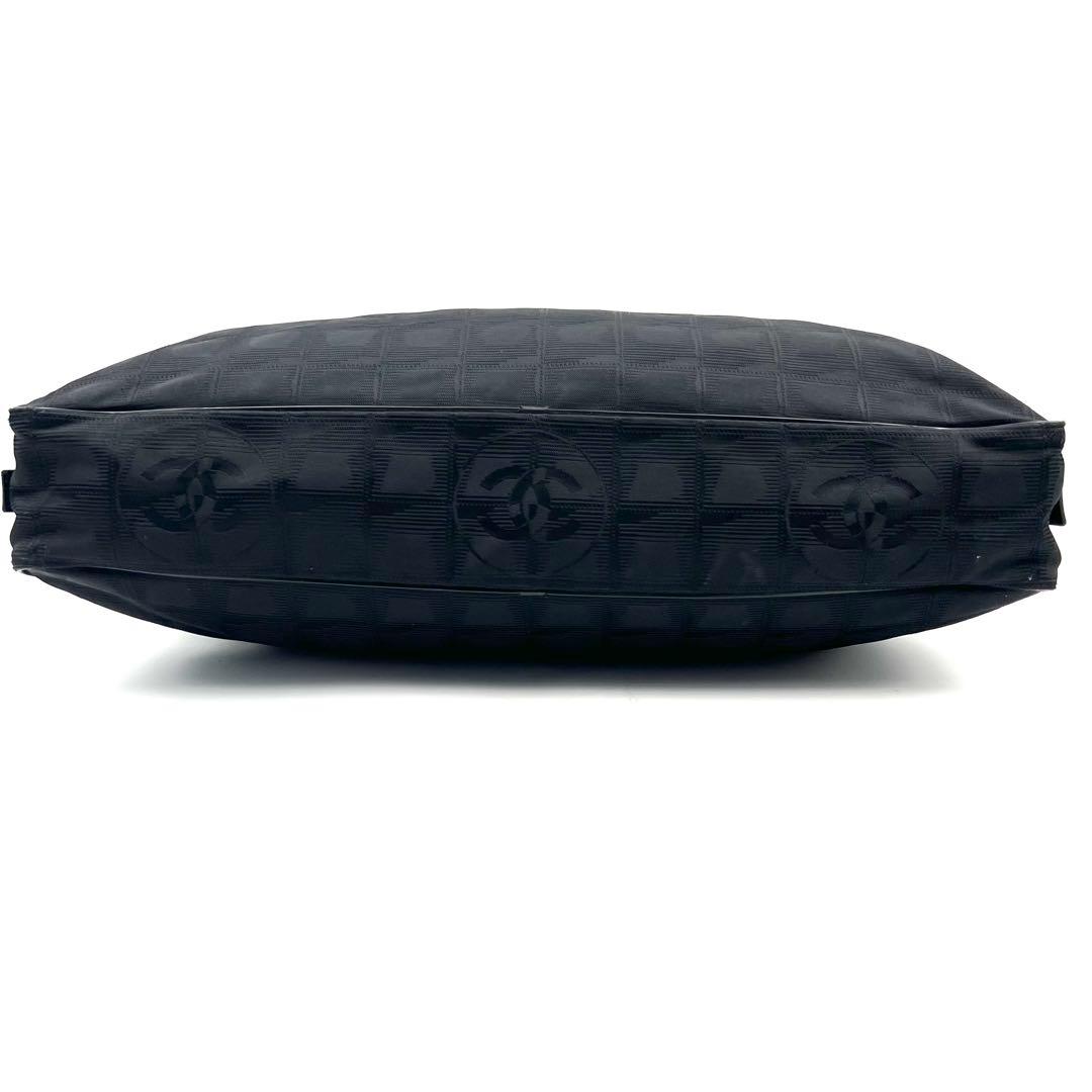 《美品》CHANELニュートラベルライン ナイロン レザー ビジネスバッグ A4