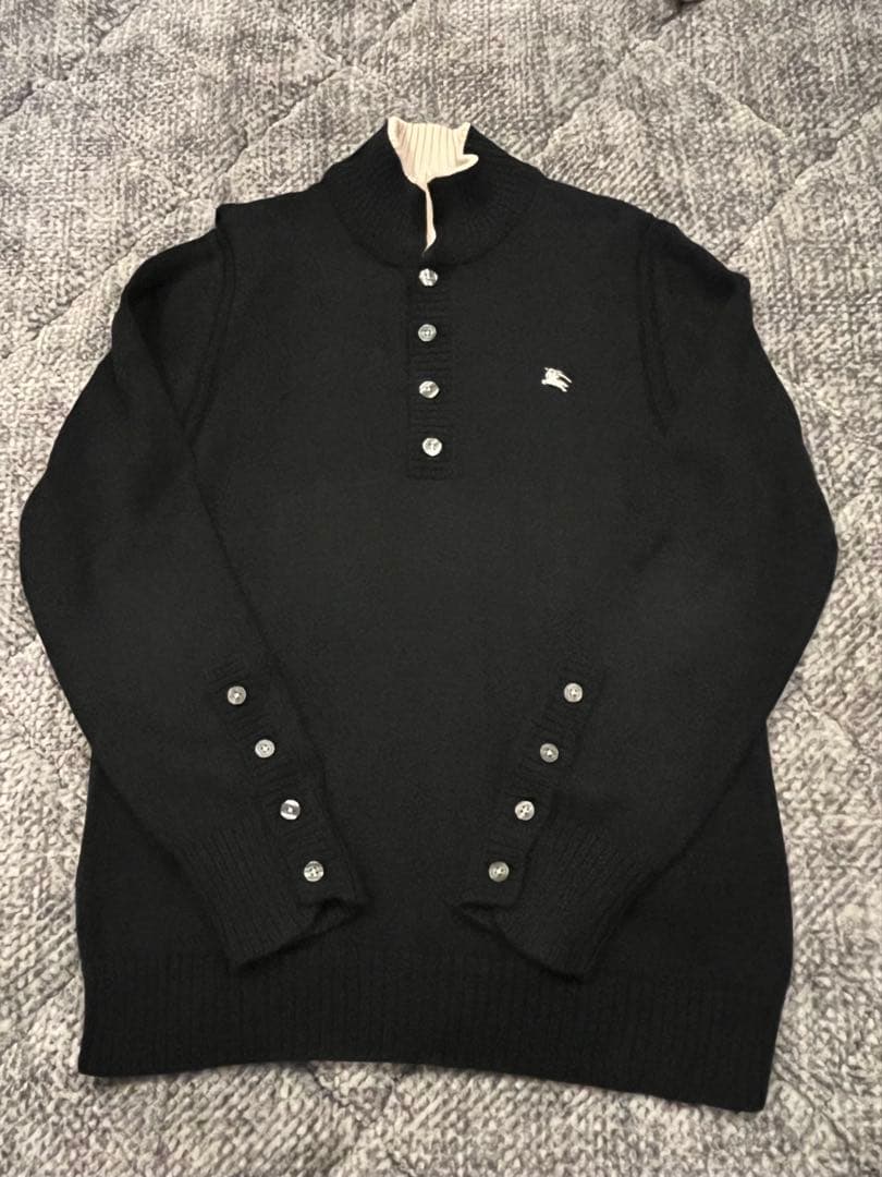 極美品 バーバリーブラックレーベル　ニット セーター