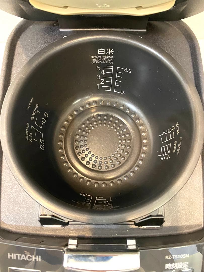 日立 HITACHI 炊飯器 RZ-TS105M 5.5合炊き 2022年製