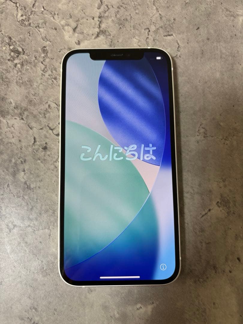 スマートフォン本体 iPhone12 white 128GB