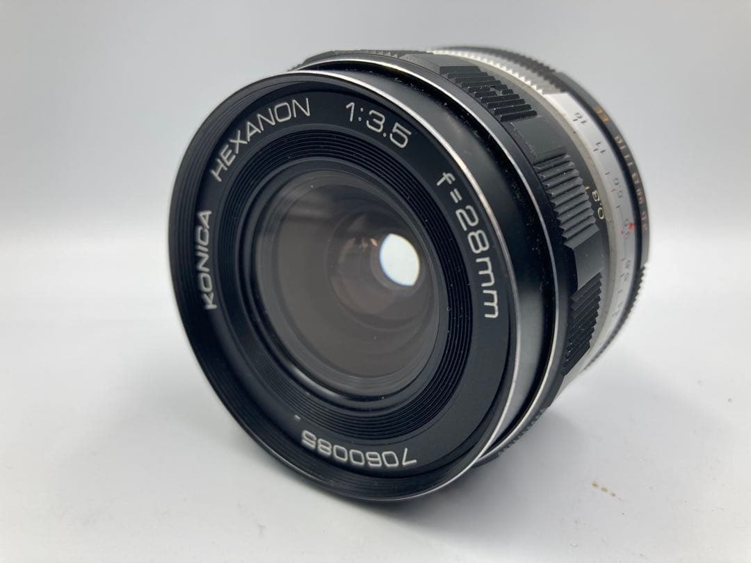 作例付き　Konica HEXANON 28mm F3.5 管mpr