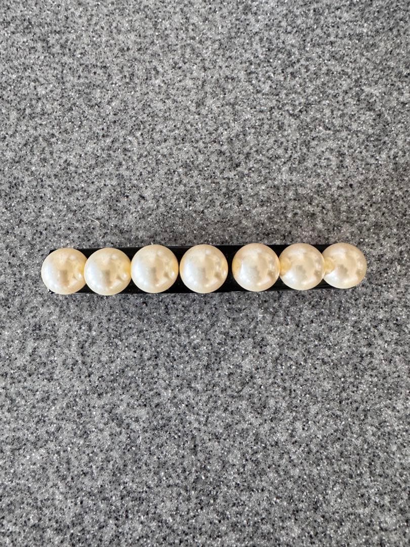 ALEXANDRE DE PARIS アレクサンドルドゥパリ　パール　バレッタ