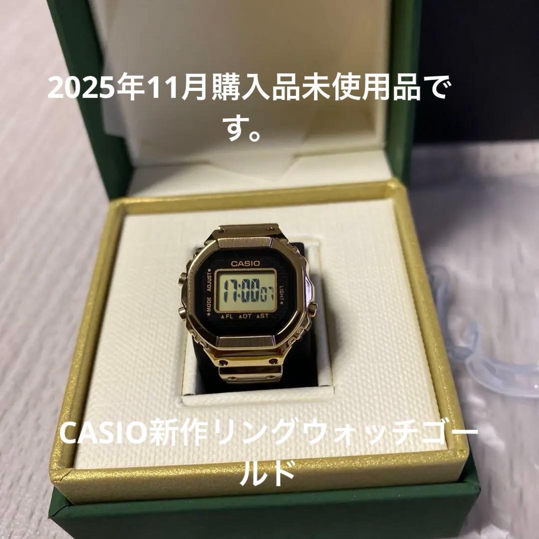 CASIO デジタル腕時計 3573 ゴールド/ブラック