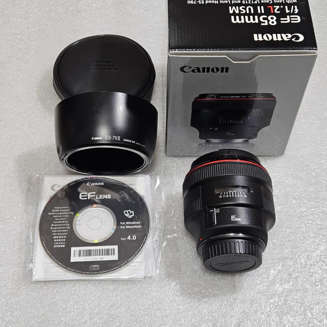 レンズ(単焦点) Canon EF85mm F1.2L II USM