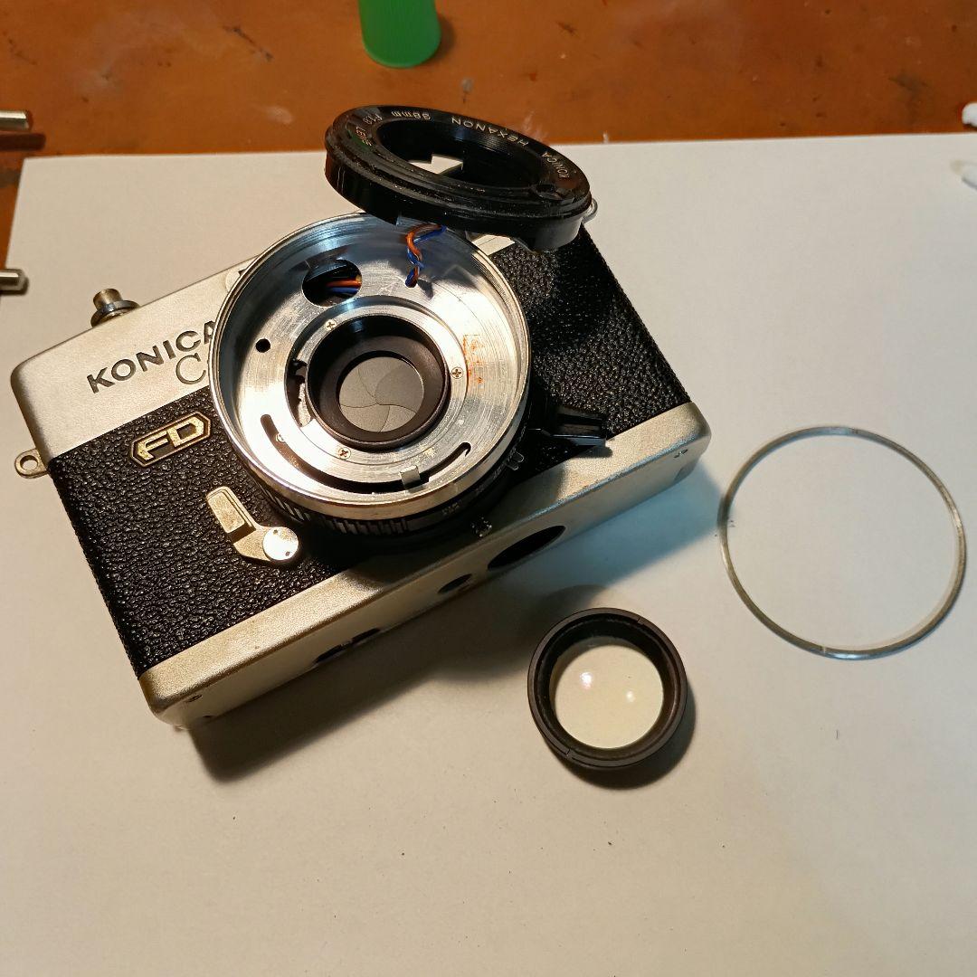 フィルムカメラ【整備、完動品】コニカC35FD