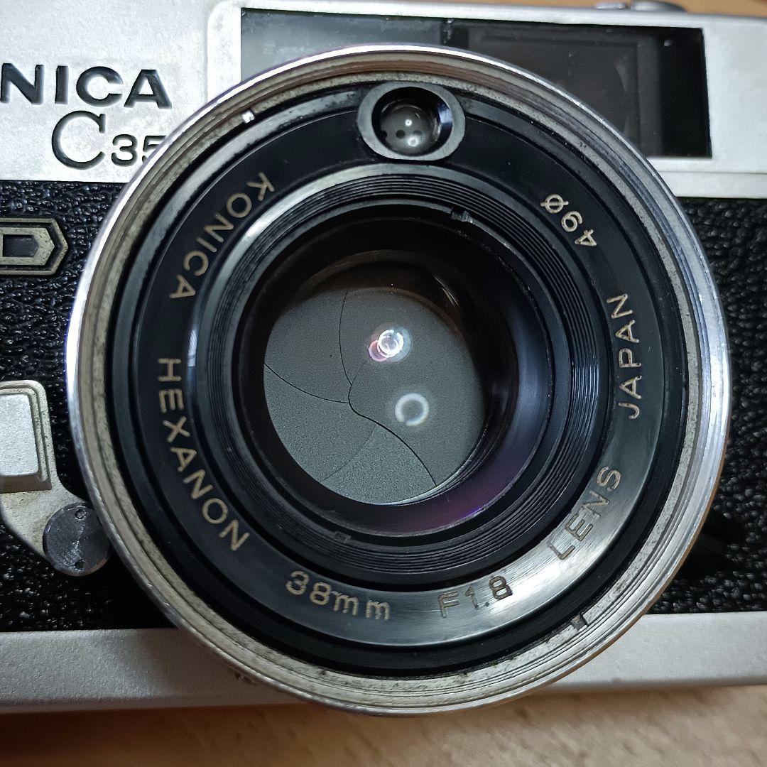フィルムカメラ【整備、完動品】コニカC35FD