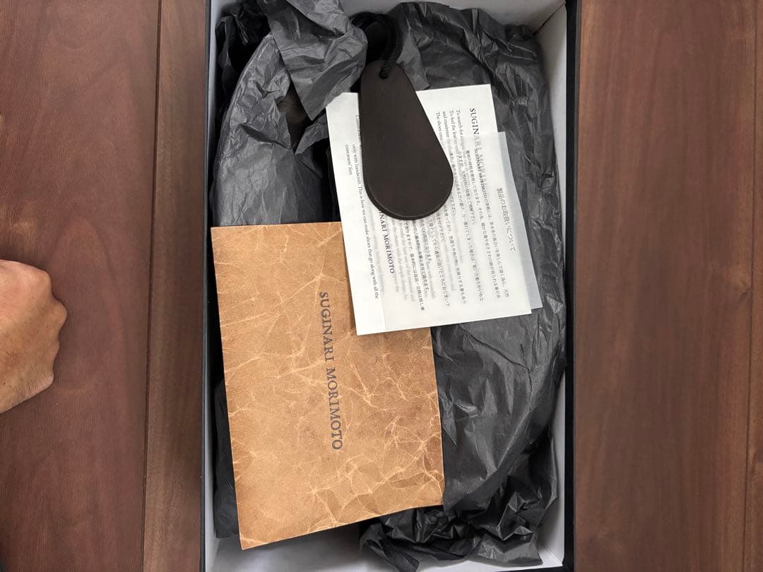 Suginari Morimoto レースアップダービーシューズ