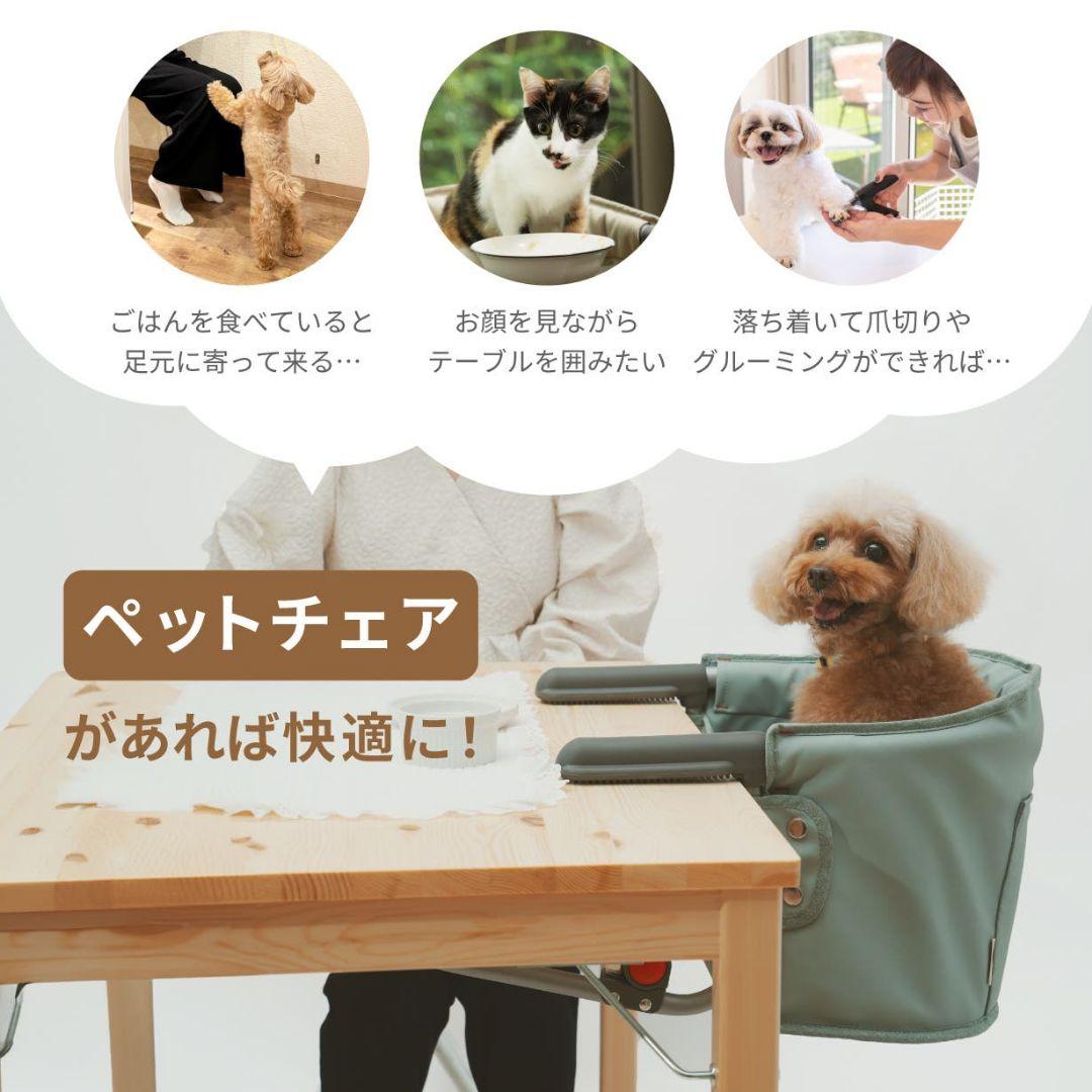 ペット用テーブルチェア ミント 食事サポート