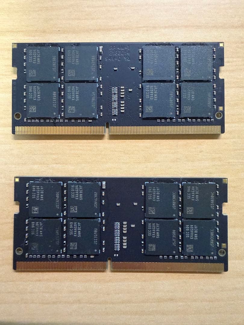 DDR4 SO-DIMM 64GB(32GB2枚)　3200MHz