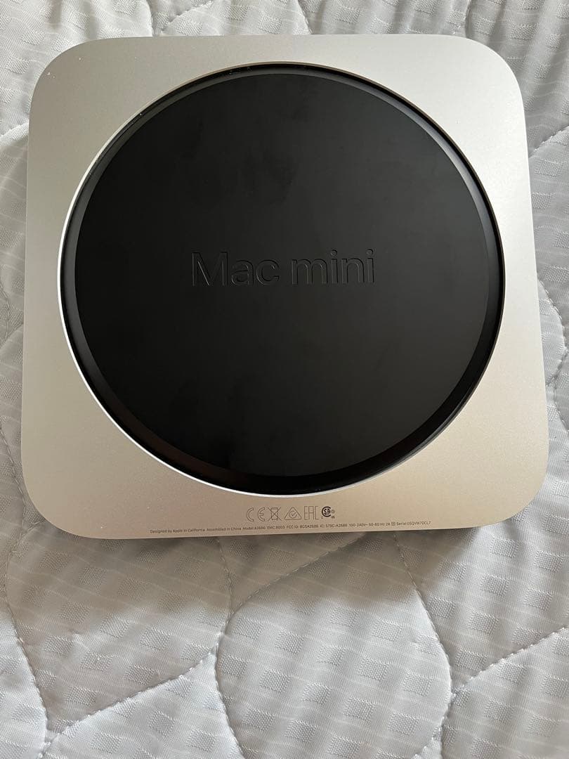 Apple Mac Mini M2 2023 メモリ16GB SSD256GB
